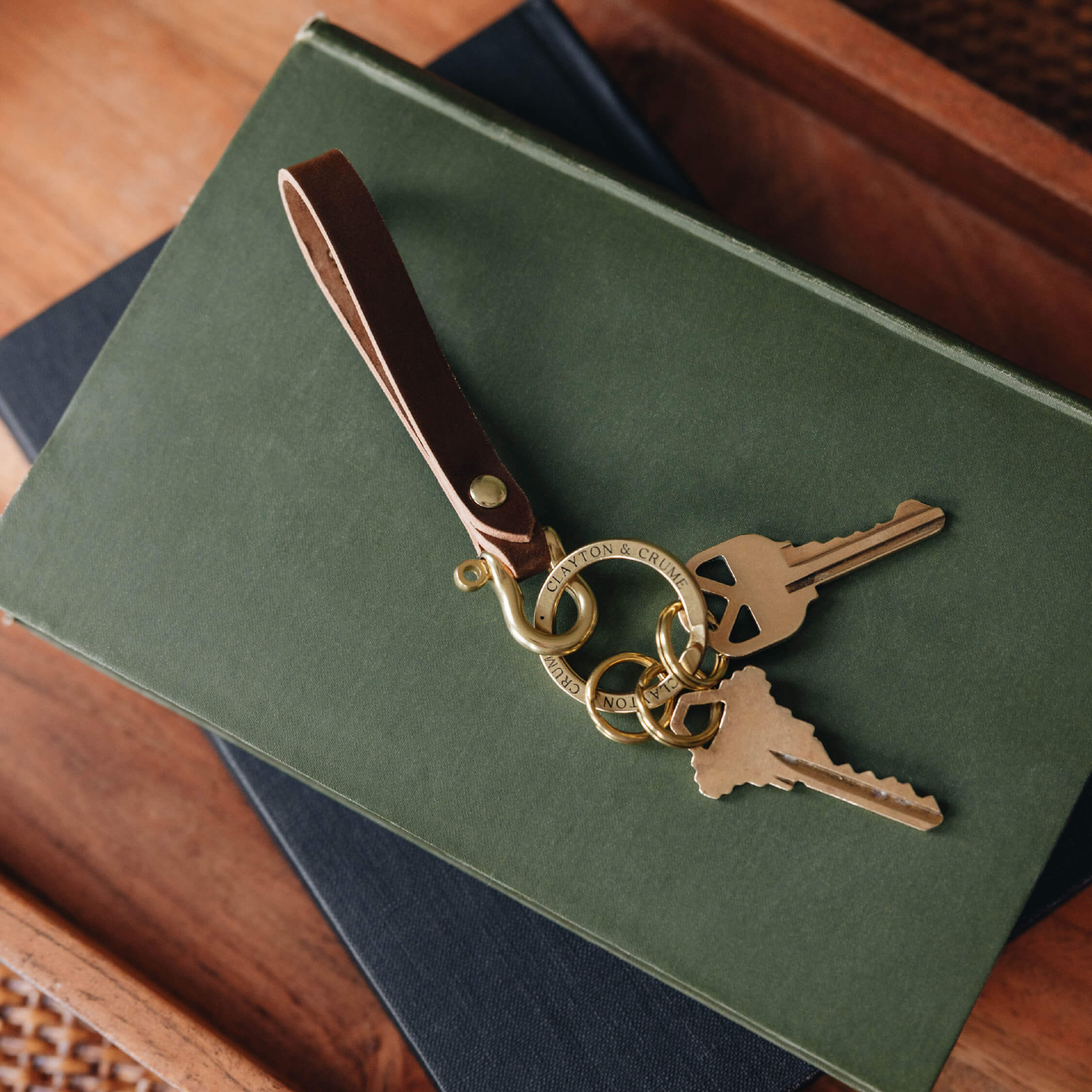 Cordovan Key Strap alternate view