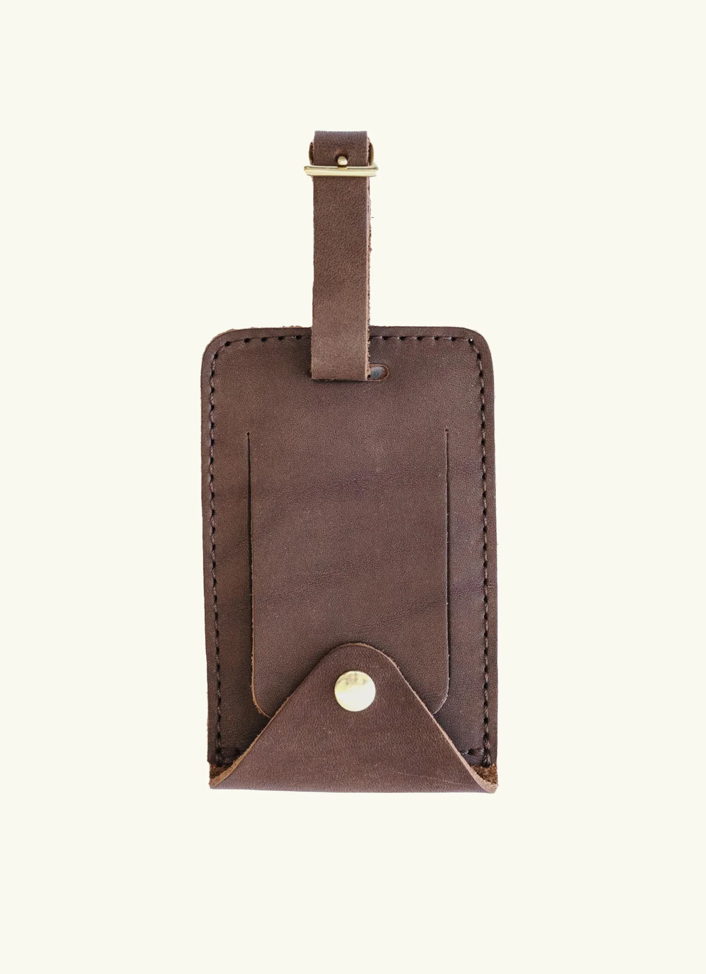 Leather Luggage Tag alternate view