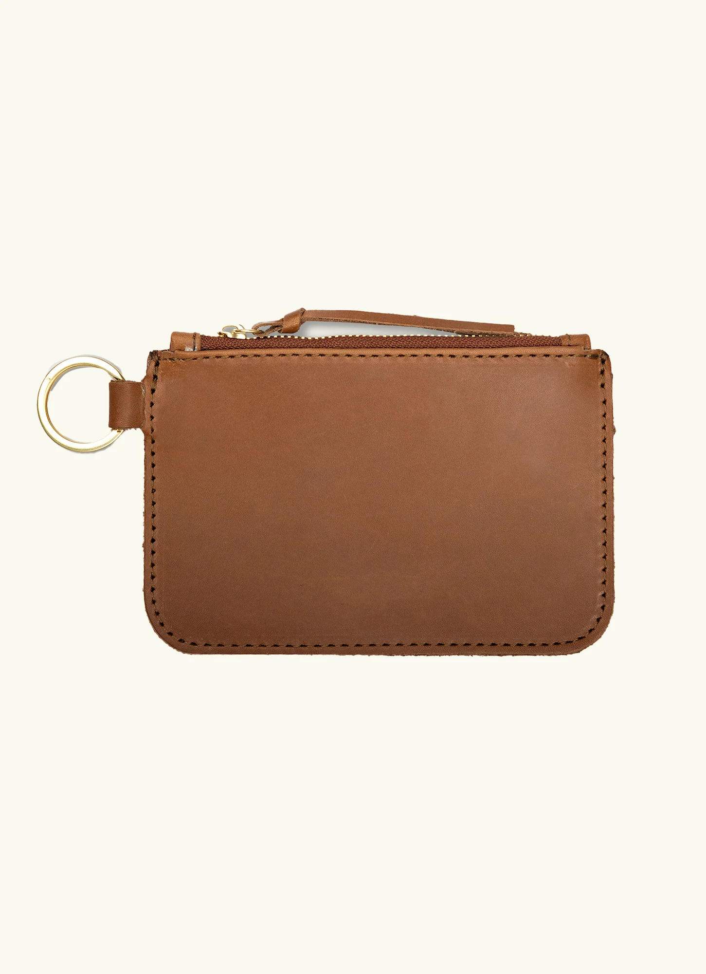 Leather Zip Key Pouch