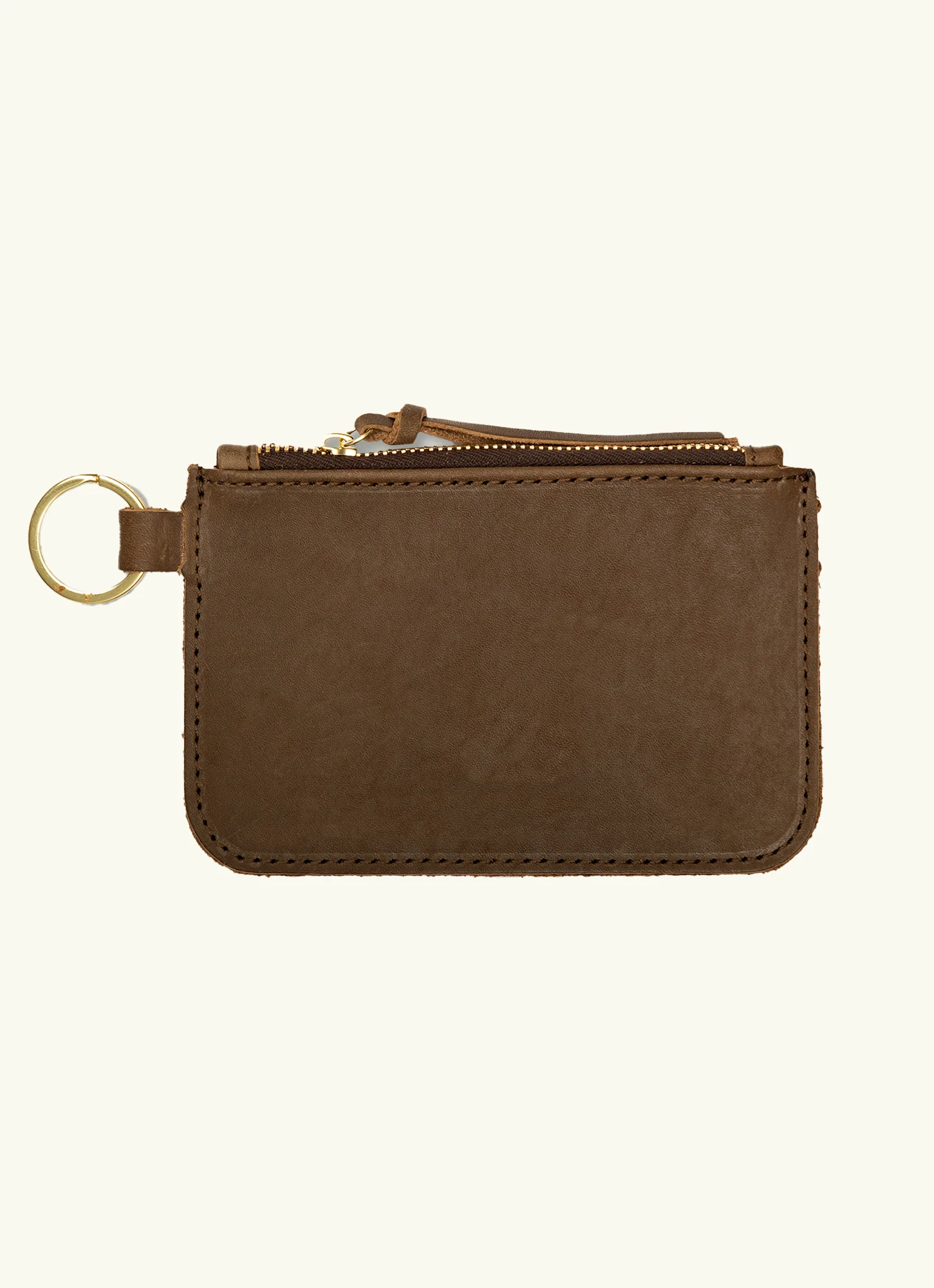 Leather Zip Key Pouch alternate view