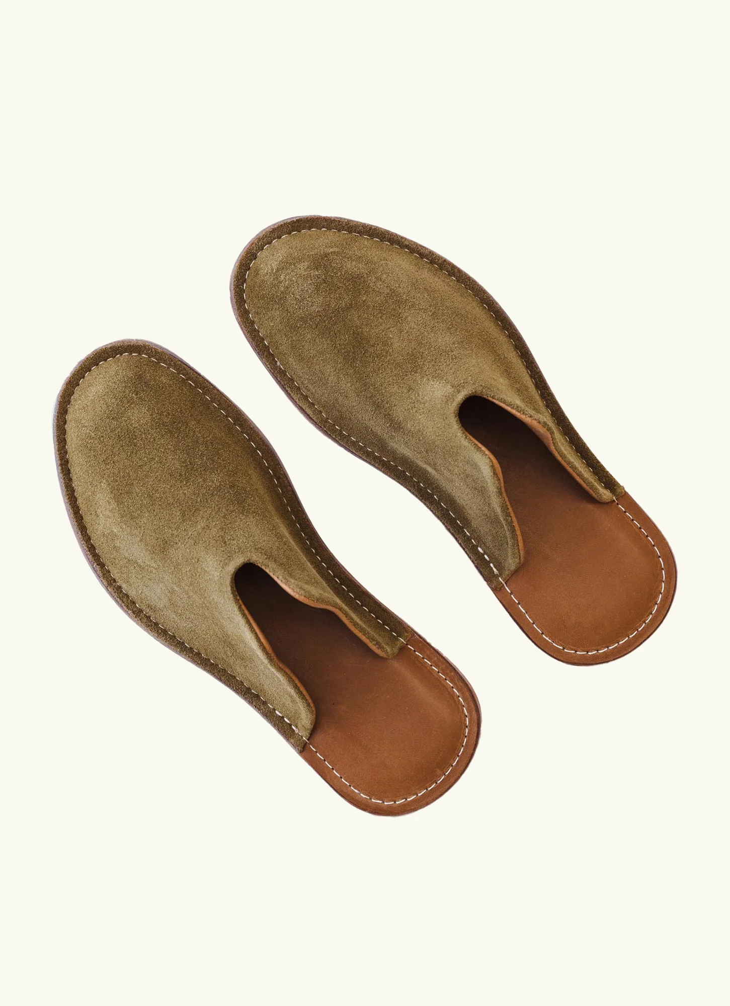 Mr. Grumpy Leather Slippers alternate view