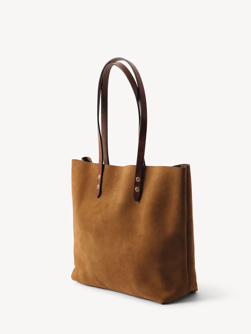 Suede Medium Classic Tote view 3