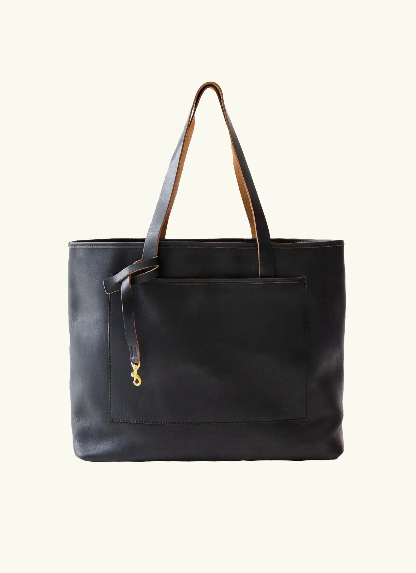 The Oversized Leather Tote alternate view