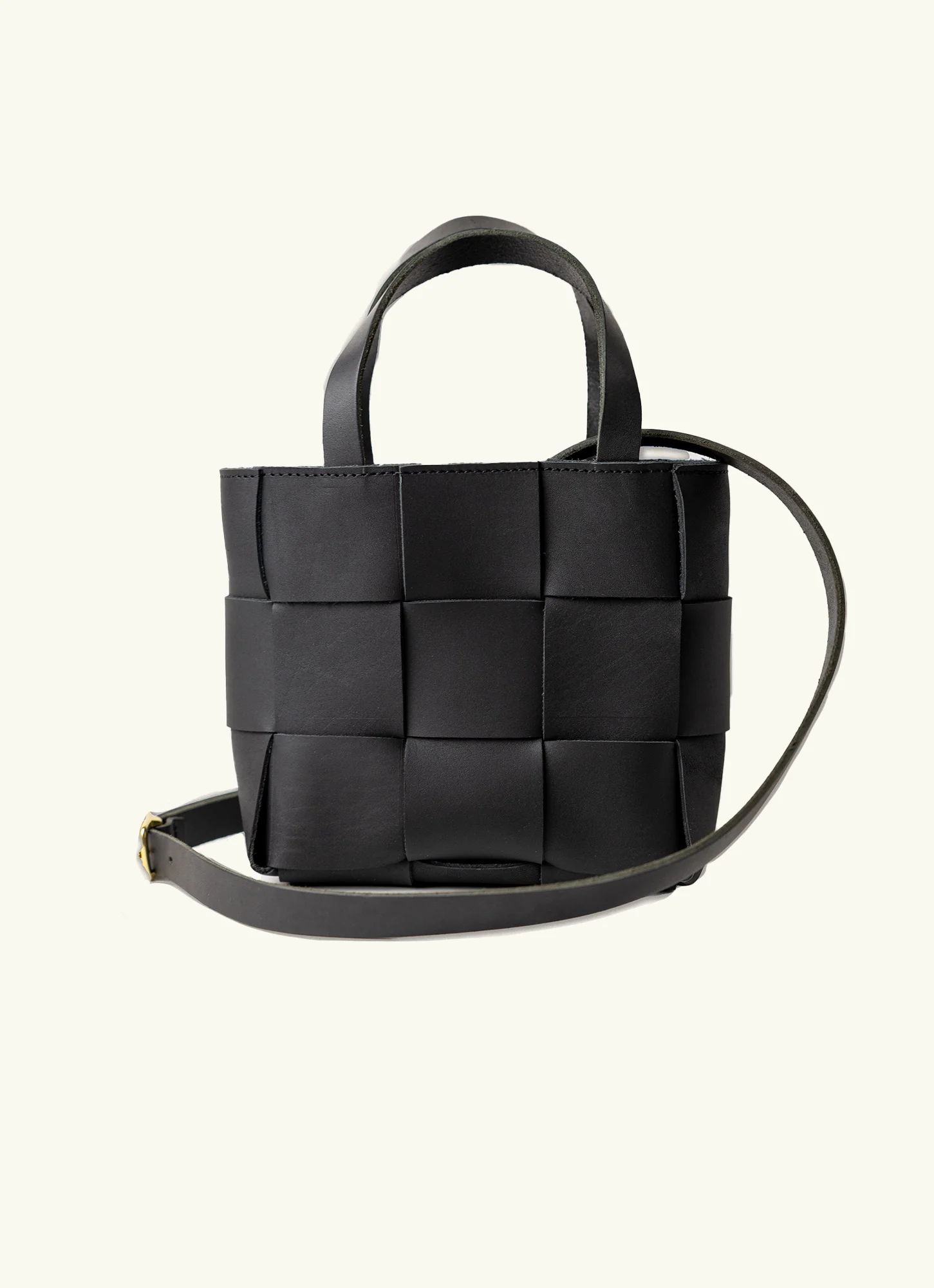 The Woven Mini Tote alternate view